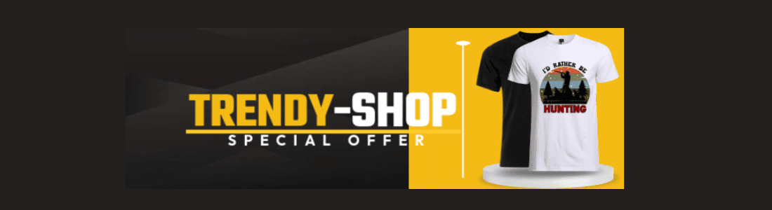 Banner for trendy-shop