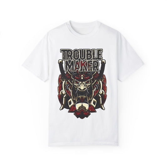 Unisex Trouble maker Graphic T-Shirt - Bold & Edgy Tee for Creative Souls