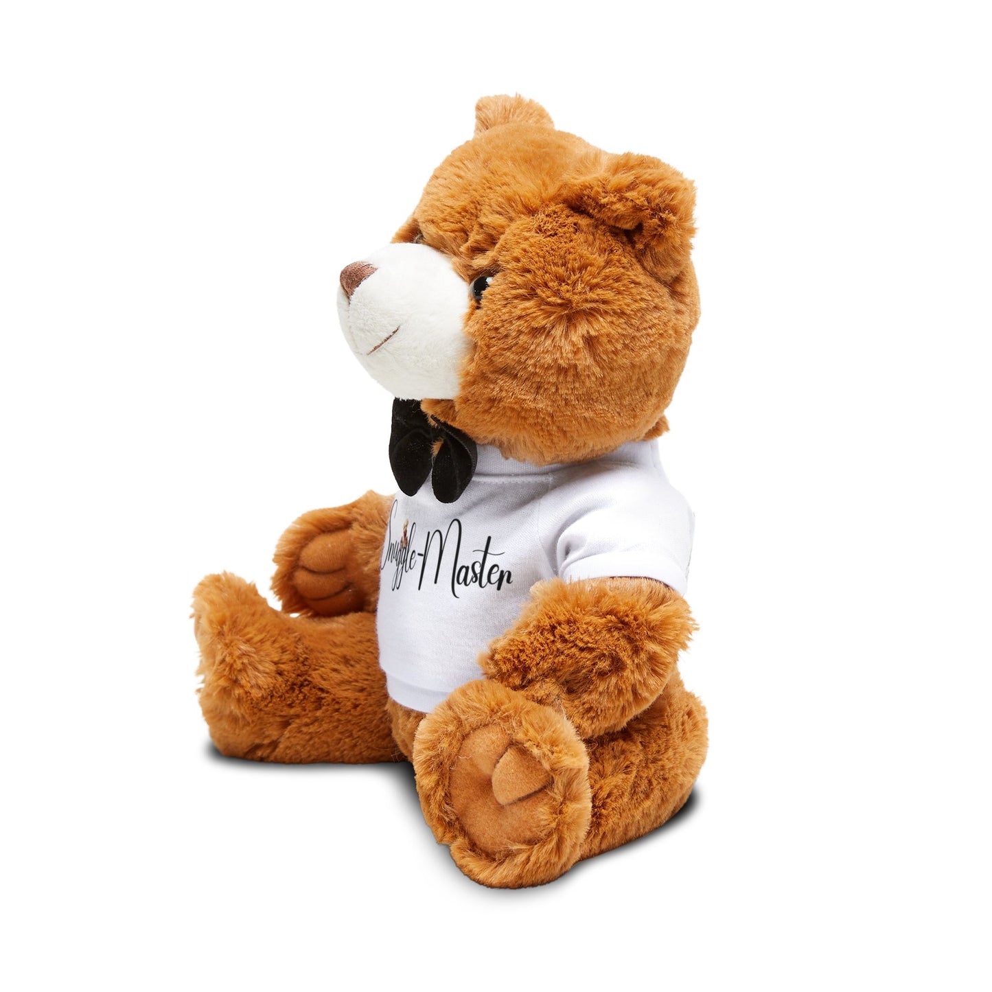 Snuggle Master Plush Teddy Bear with T-Shirt - Perfect Gift for Kids & Special Occasions