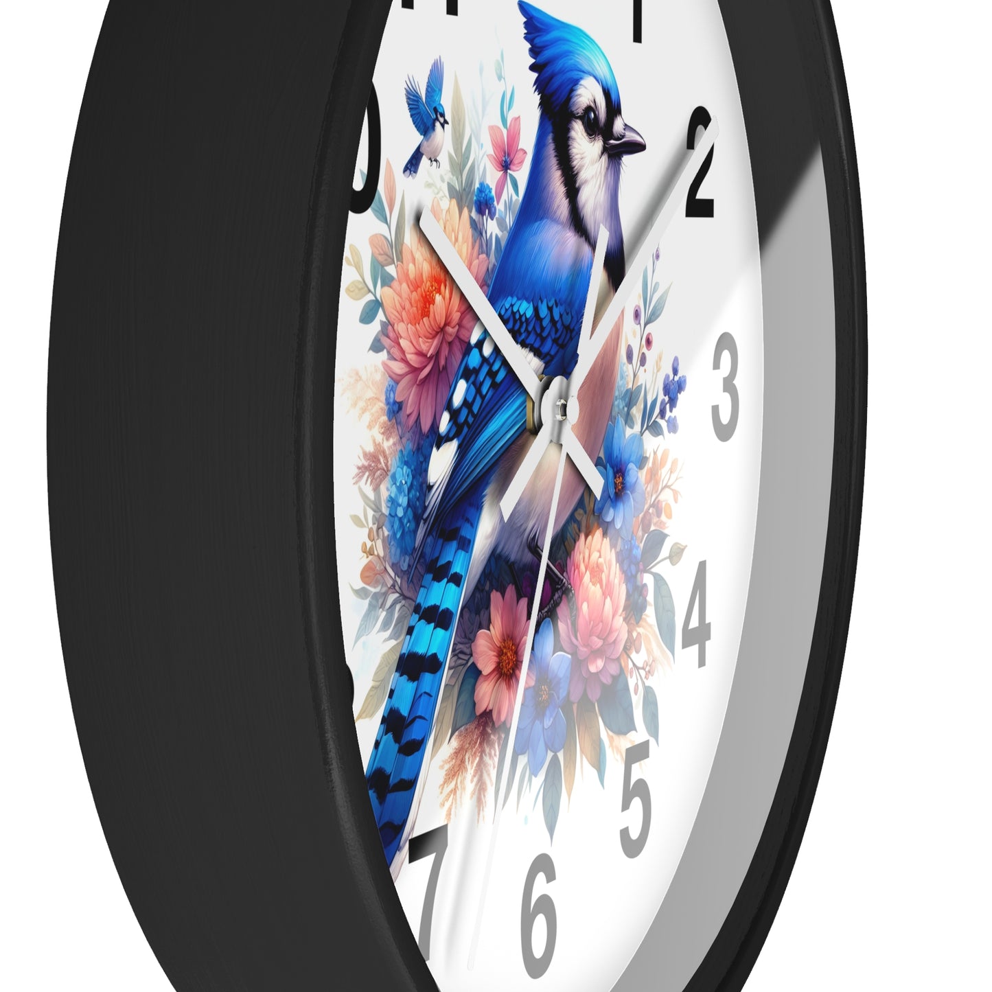 Bird Blue Jay Wall Clock